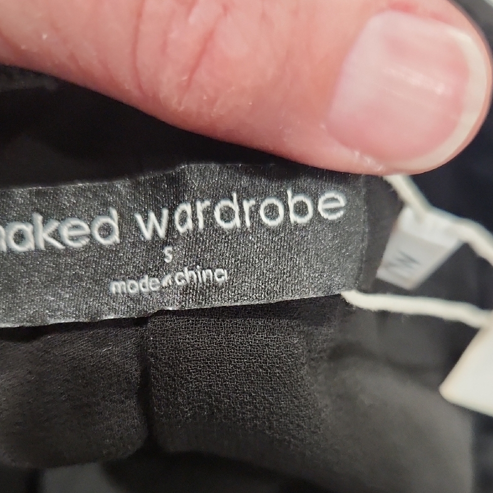 Naked Wardrobe Black Maxi Pantsuit with Spaghetti Straps - Picture 5 of 7